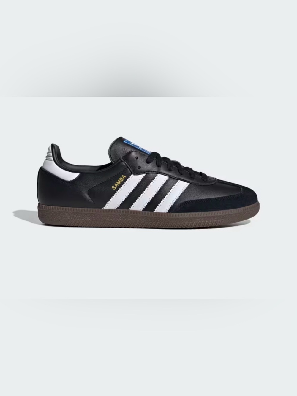 adidas Samba Core Black / Cloud White / Gum NWOT